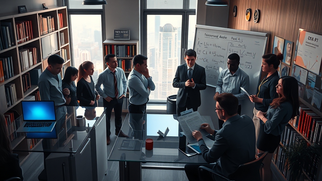 오픈AI 인재 유출 현황 및 경쟁 심화 (realistic 스타일)