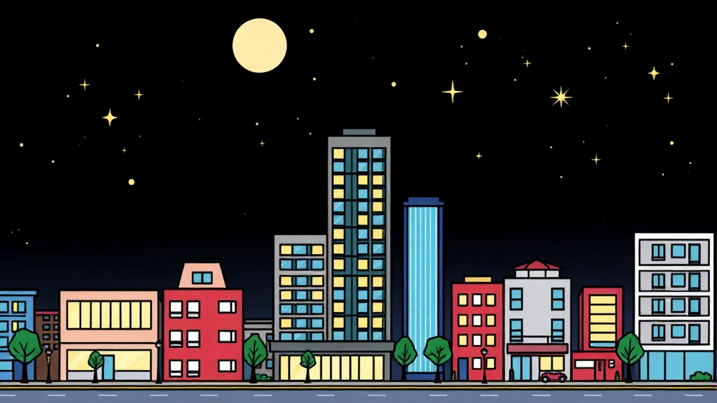 경기도 아파트 매매, 4대장 중심 상승 (cartoon 스타일)