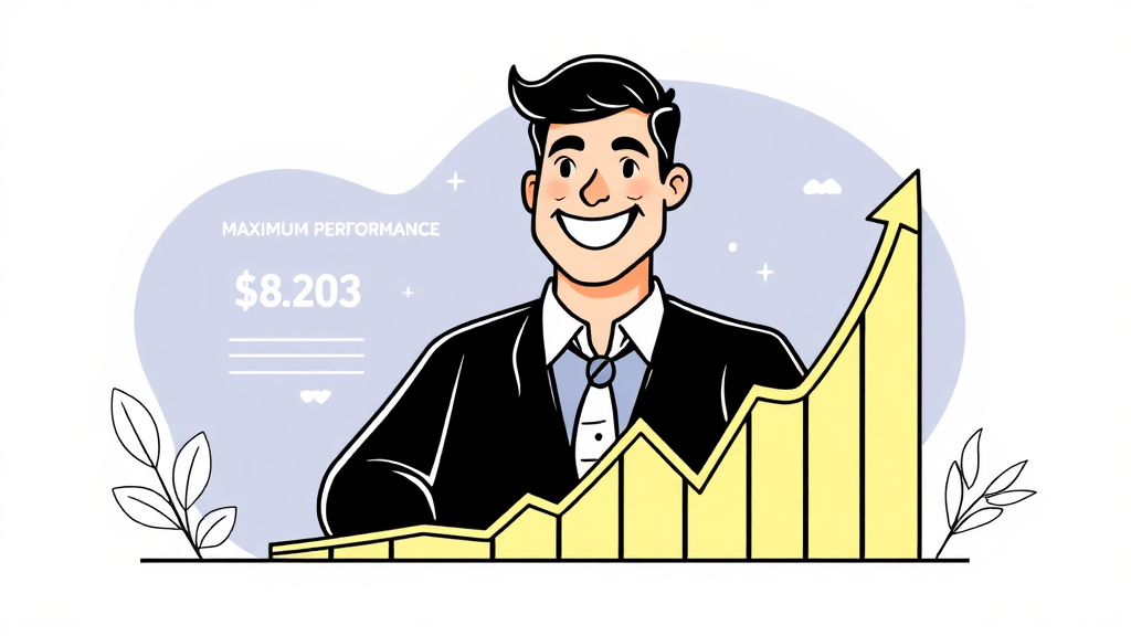 실적과 배당, 주가 상승의 핵심 동력 (illustration 스타일)