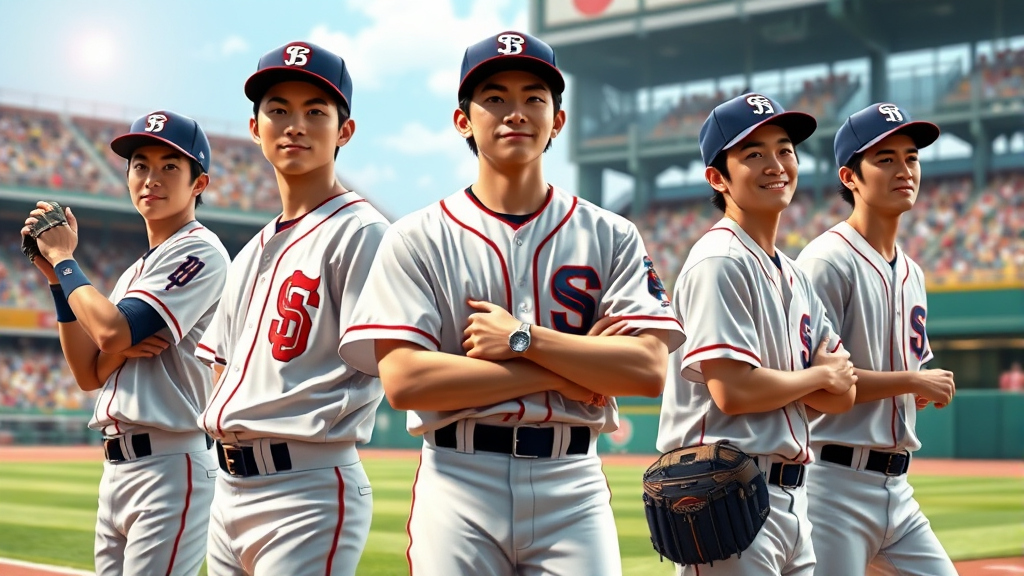 주요 등장인물 소개 (realistic 스타일)