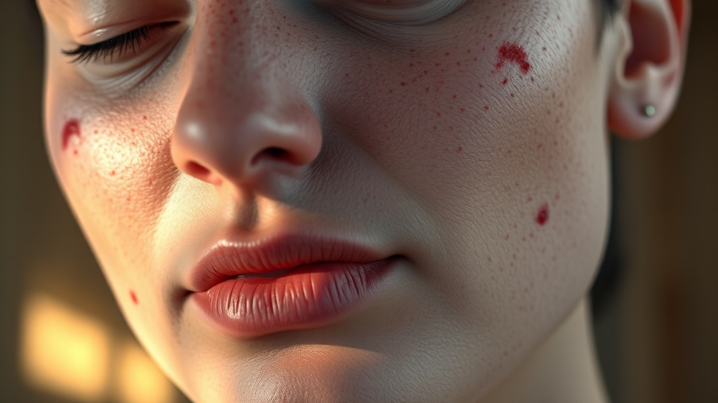 초기 증상과 전조 증상 (realistic 스타일)