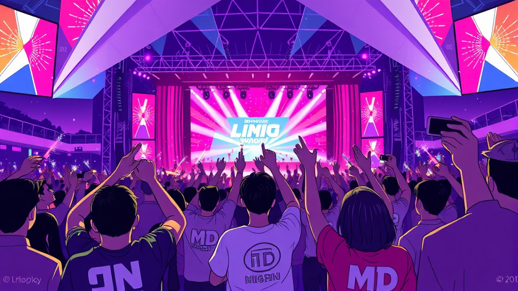 임영웅 콘서트 MD 상품 정보 및 구매 팁 (illustration 스타일)