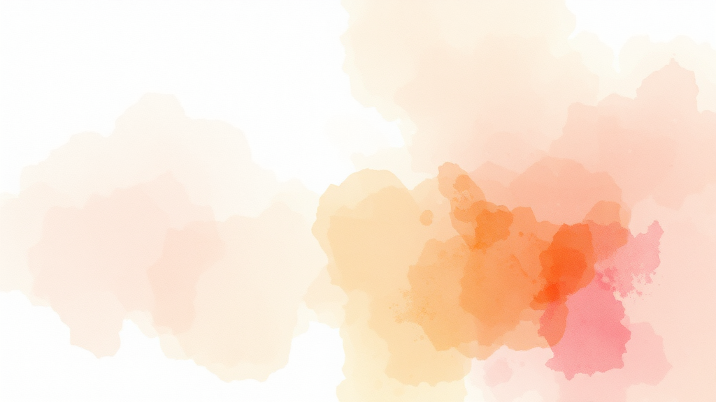 한도 상향, 왜 필요할까? (watercolor 스타일)