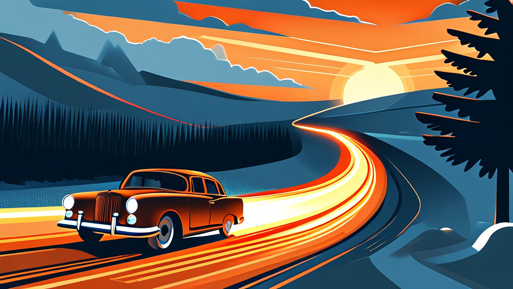 글로벌 수요 증가와 공급망의 변화 (illustration 스타일)