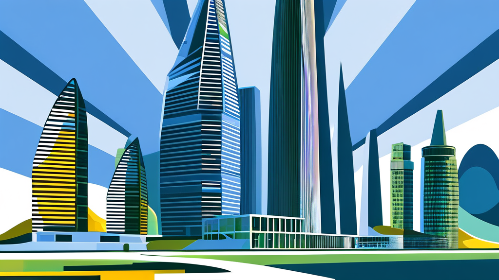 왜 주식 시장은 코스피와 코스닥으로 나뉠까? (illustration 스타일)