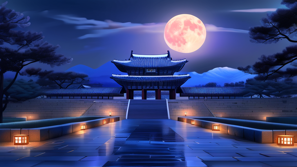 2026년 경복궁 야간개장: 언제, 어떻게 즐길까요? (realistic 스타일)