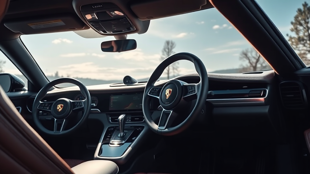 첨단 기술의 집약체: 혁신적인 편의 및 안전 기능 (realistic 스타일)