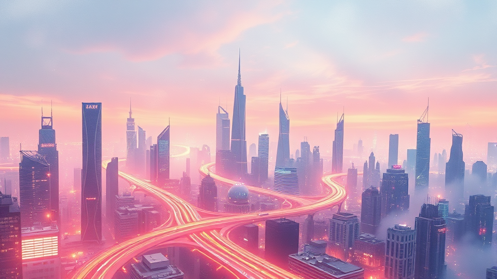 LLM 기술의 현재와 미래: 최신 동향 및 발전 가능성 (watercolor 스타일)