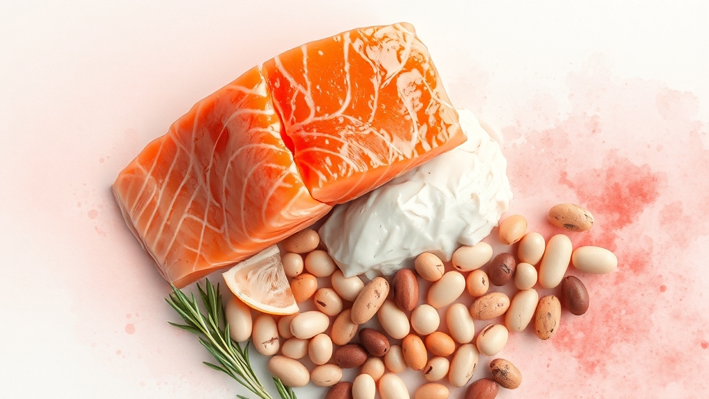 알부민 섭취 방법 (watercolor 스타일)