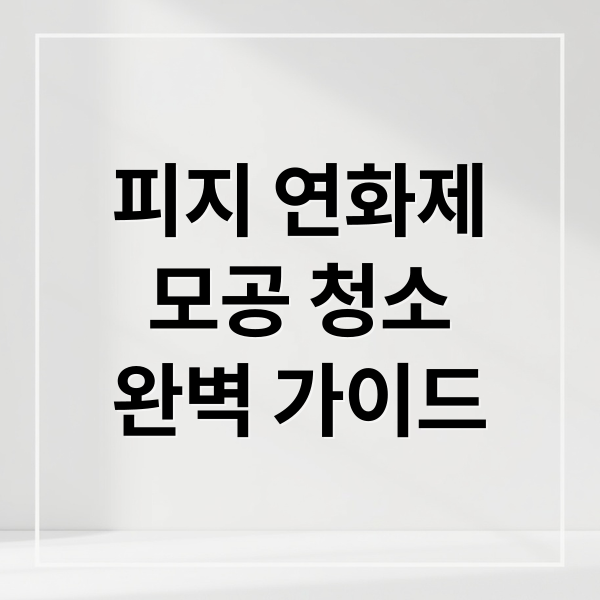 피지 연화제
모공 청소
완벽 가이드 (피지 연화제)