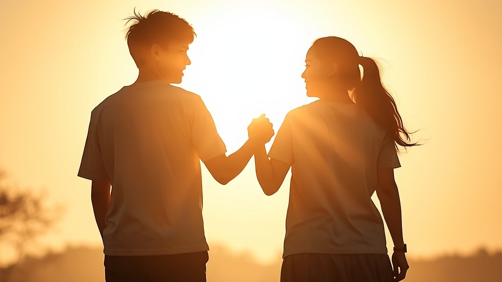 깐부의 어원: 다양한 해석 (realistic 스타일)