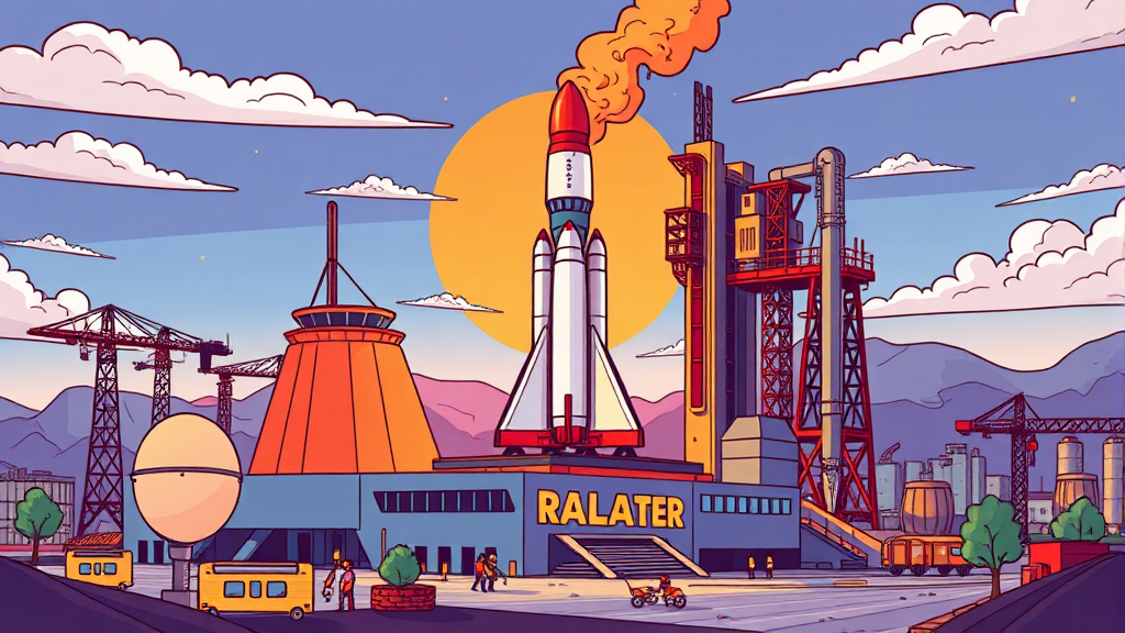 과학 기술 분야의 혁신 (cartoon 스타일)