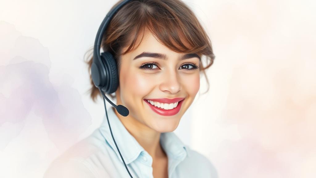 알뜰폰 통신망 품질 및 고객센터 이용 후기 (watercolor 스타일)