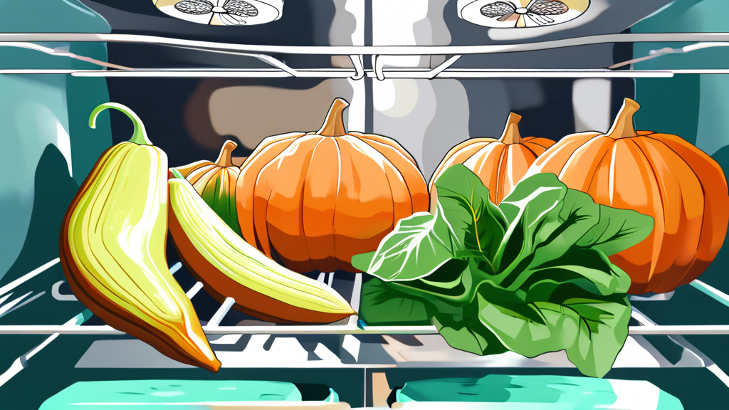 고구마 보관, 왜 냉장고는 안 될까? (illustration 스타일)