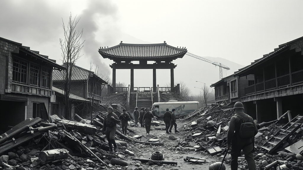 6.25 전쟁과 미국의 개입 (realistic 스타일)