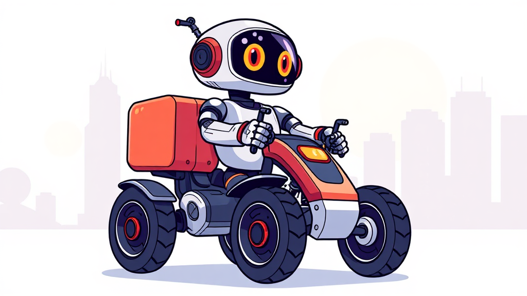 주요 기업 및 투자 전략 (cartoon 스타일)