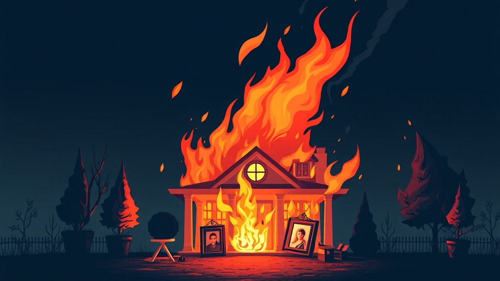 화재보험, 더 이상 미루지 마세요! (illustration 스타일)