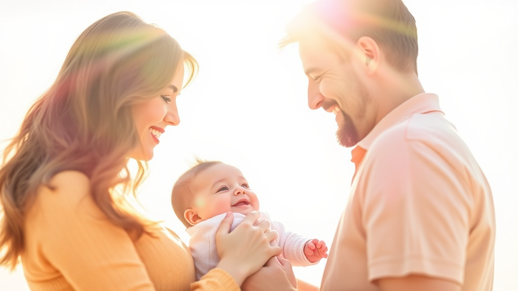 결혼, 출산, 자녀 양육 세액 공제 확대 (watercolor 스타일)