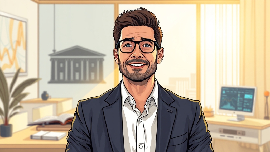 성공적인 사업 운영의 발판 (illustration 스타일)