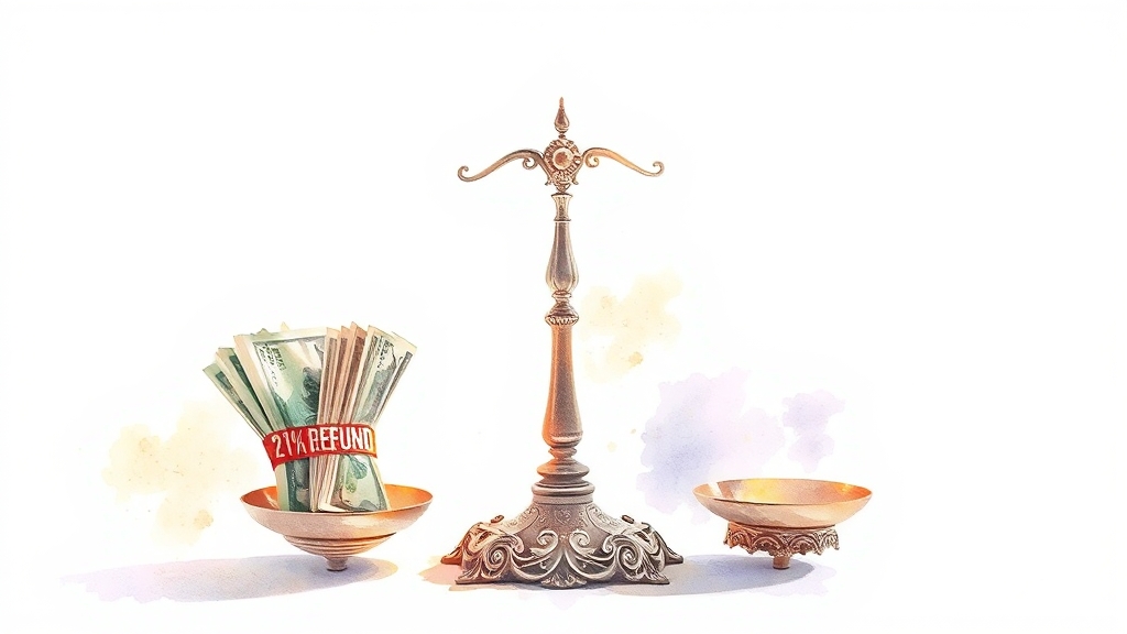 IRP, 세금 혜택이 얼마나 될까요? (watercolor 스타일)