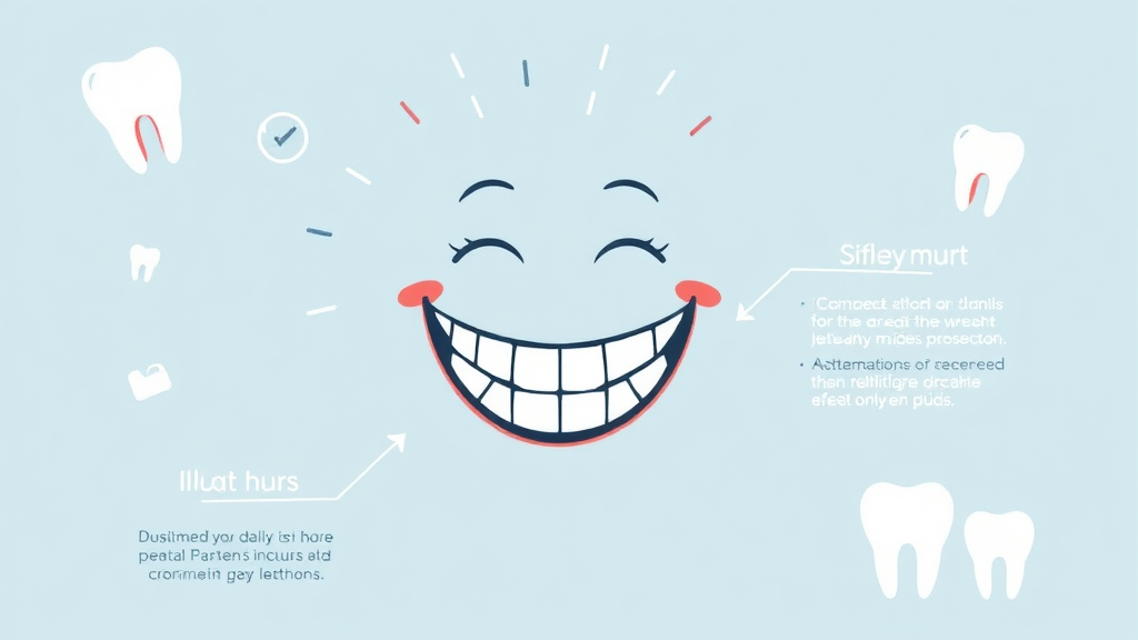 치아보험, 현명하게 활용하는 방법과 주의사항 (illustration 스타일)