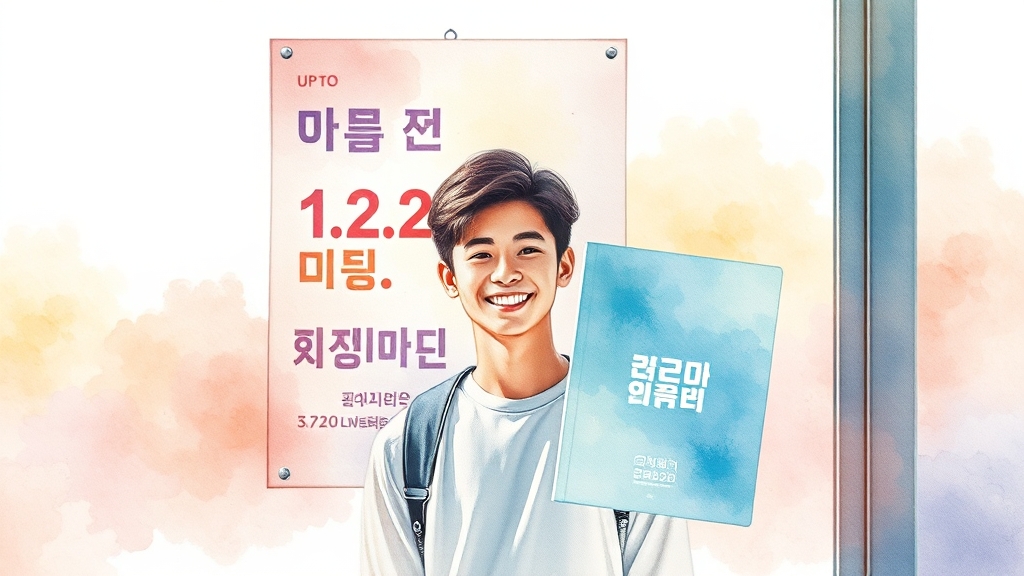 지원 금액 및 추가 혜택 (watercolor 스타일)