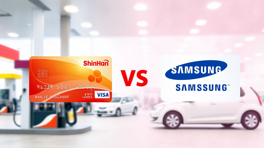 주유 외 차량 유지비 할인 카드 (watercolor 스타일)