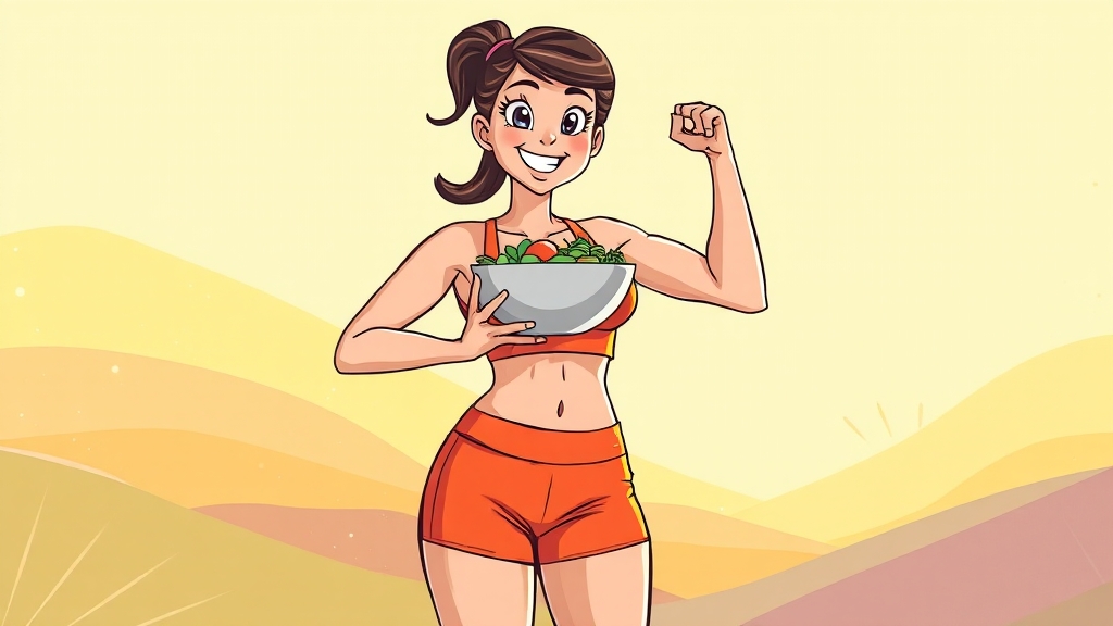 2025년, 건강한 삶을 응원합니다! (cartoon 스타일)