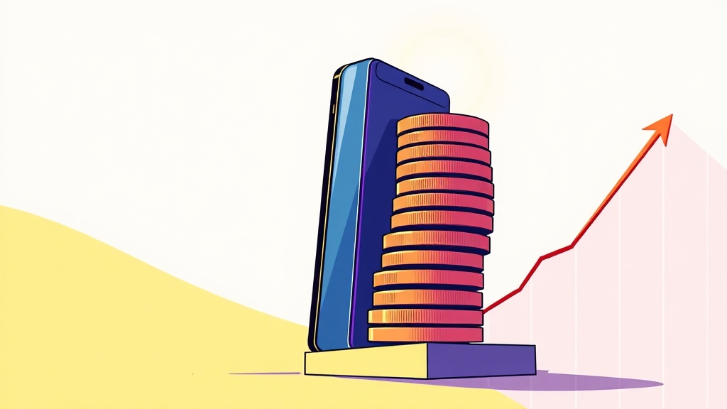 알뜰폰 시장, 지금은? (cartoon 스타일)