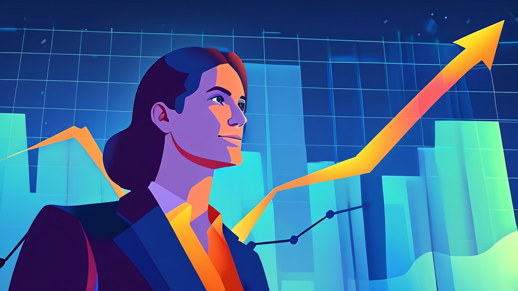 주가 분석의 기초: 현재 가격 이해하기 (illustration 스타일)