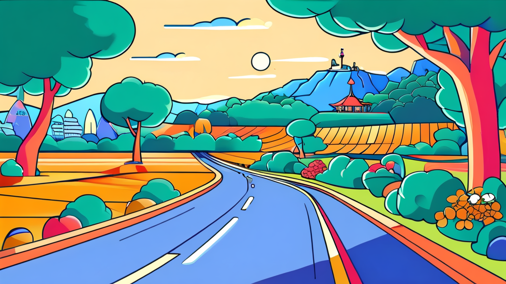 서울 근교 당일치기 여행 완벽 가이드 (cartoon 스타일)