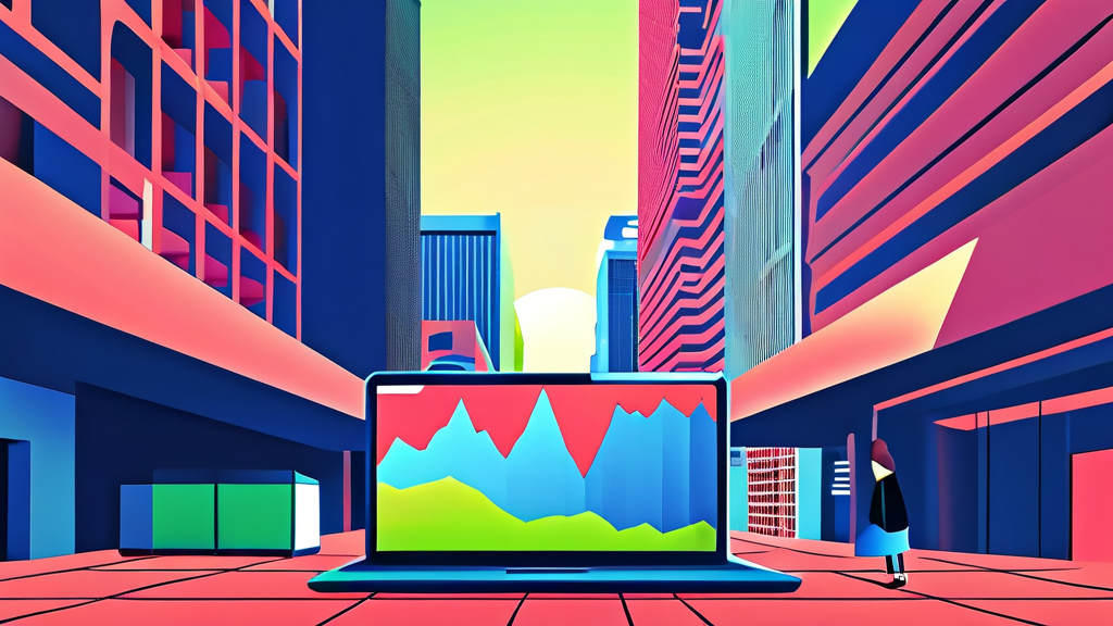 경제 및 금융 시장: 코스피 6천선 회복과 투자 동향 (illustration 스타일)