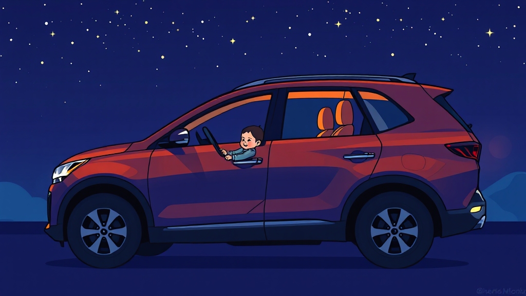 차별화된 승차감 (cartoon 스타일)