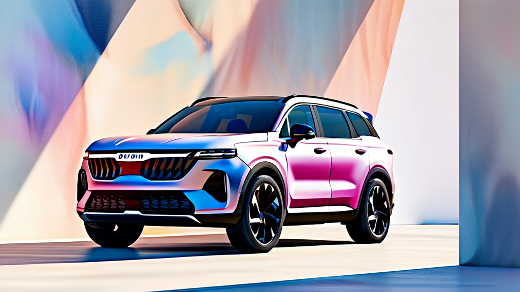 쏘렌토 풀체인지: 디자인, 성능, 그리고 변화의 모든 것 (watercolor 스타일)