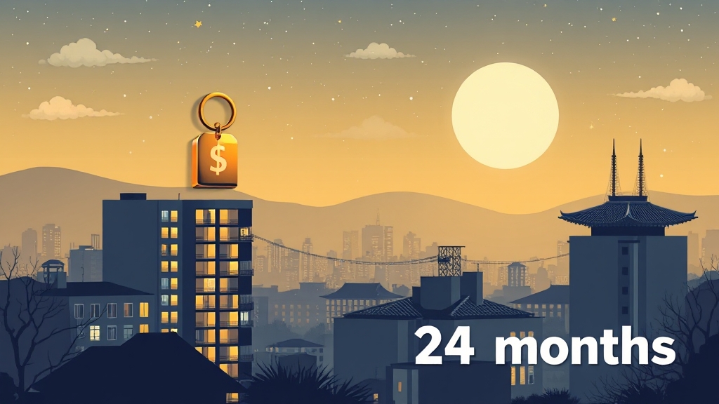 청약 자격 조건 및 전략 (illustration 스타일)