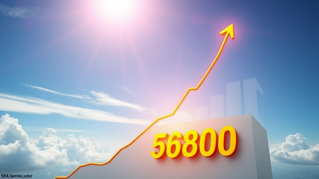 주가, 어디까지 오를까? (realistic 스타일)