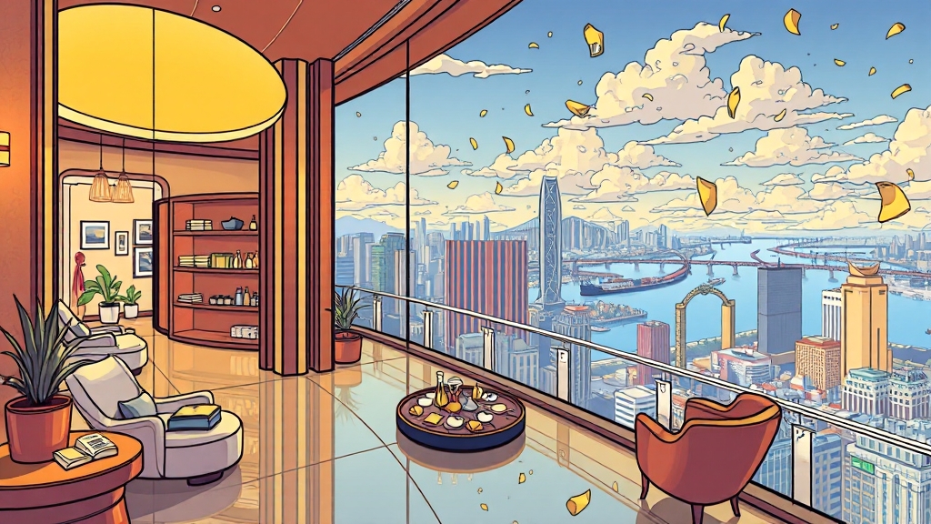 70억 거래 등장: 고가 아파트 시장 현황 (cartoon 스타일)