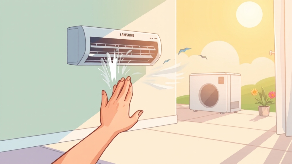 삼성 에어컨 쾌적모드 vs AI모드: 차이점과 최적 선택 가이드 (2025) 8 에어컨 관리, 이렇게 하세요! (cartoon 스타일)