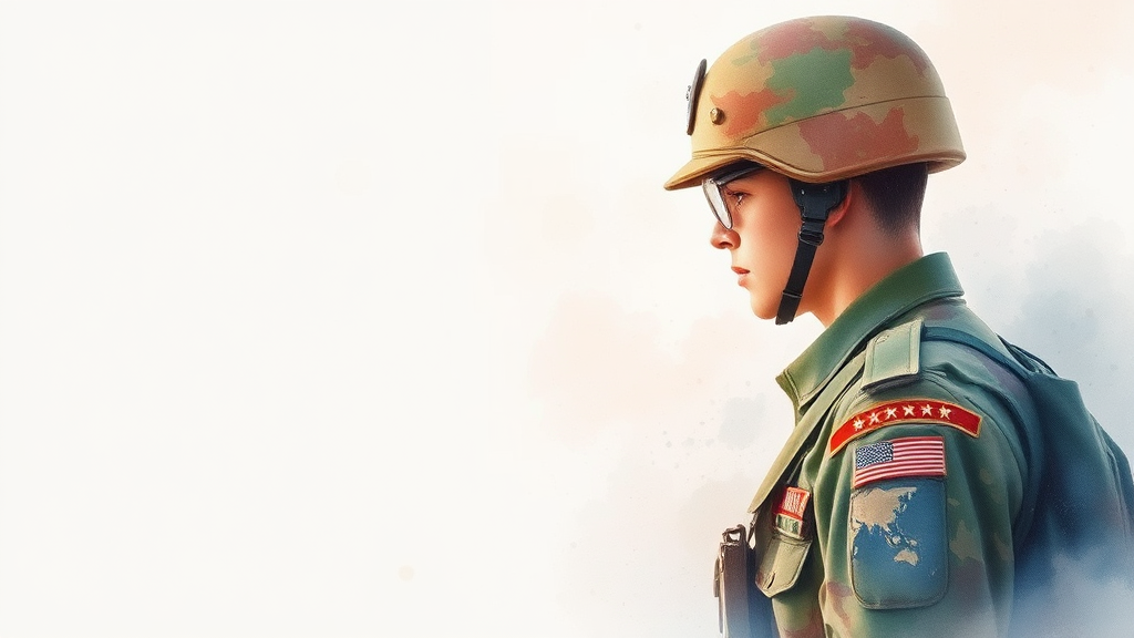 군 복무 크레딧, 놓치면 손해인 이유와 활용법 (watercolor 스타일)