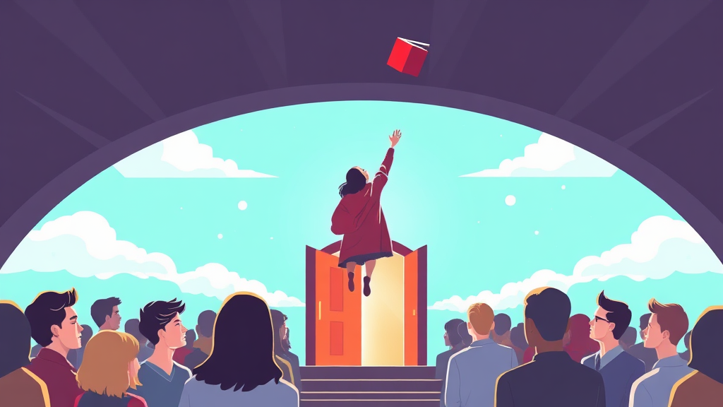 수시 불합격, 정시를 노리세요! (illustration 스타일)