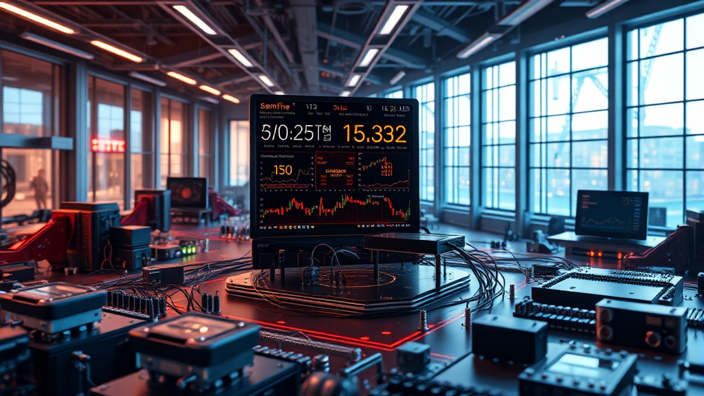 상장 후 주가 흐름 예측 (realistic 스타일)