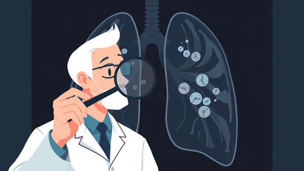 폐결절, 무엇일까요? (illustration 스타일)