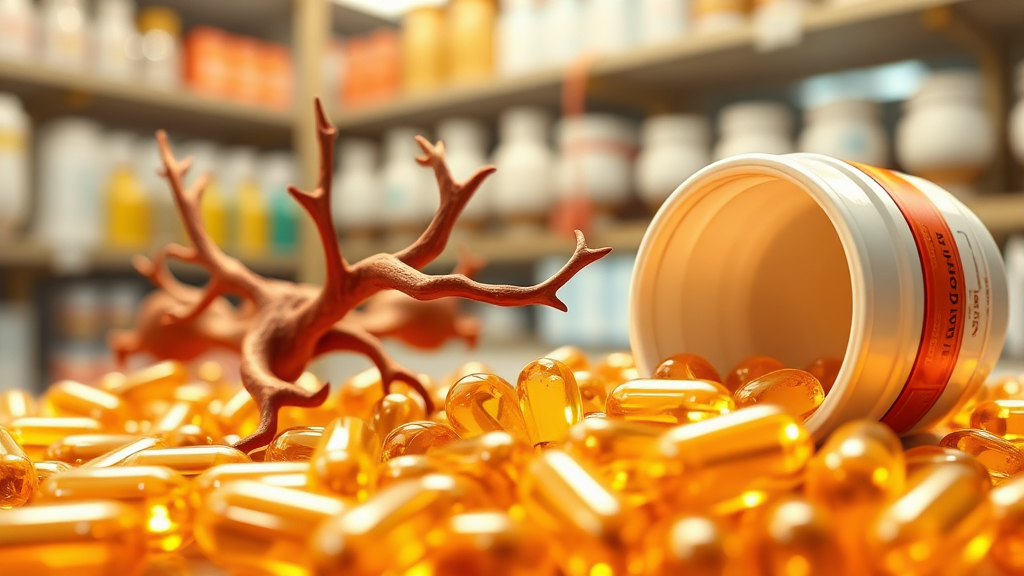 광동 공진단, 무엇일까요? (realistic 스타일)