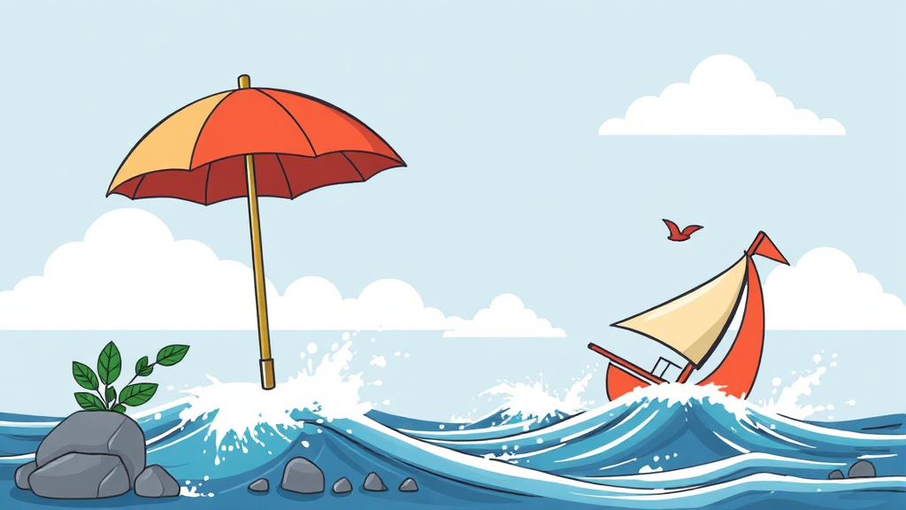 고정금리 vs 변동금리, 어떤 금리를 골라야 할까요? (illustration 스타일)