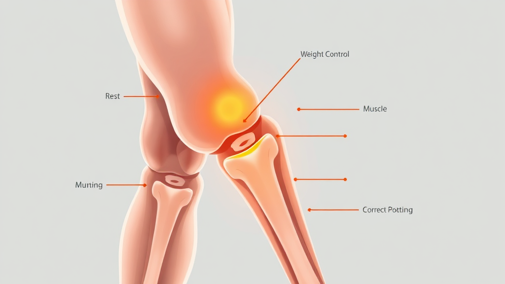 연골주사 효과를 높이는 관리 방법과 생활 습관 (illustration 스타일)