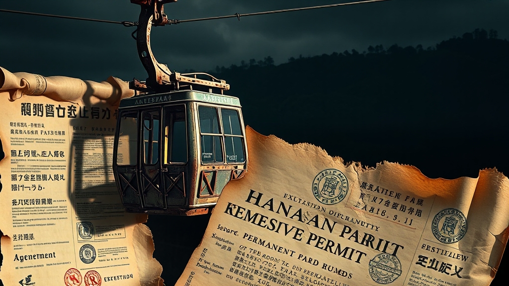 영구 허가 논란 (realistic 스타일)