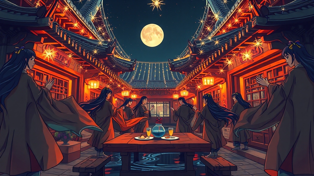 주요 공연 및 체험 (cartoon 스타일)