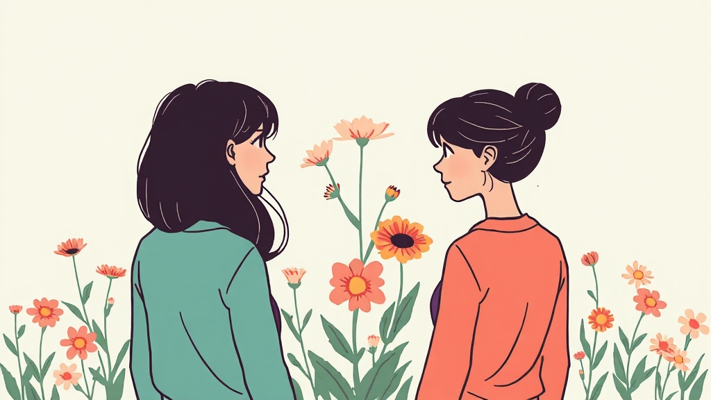 사주 용어 해설 (cartoon 스타일)