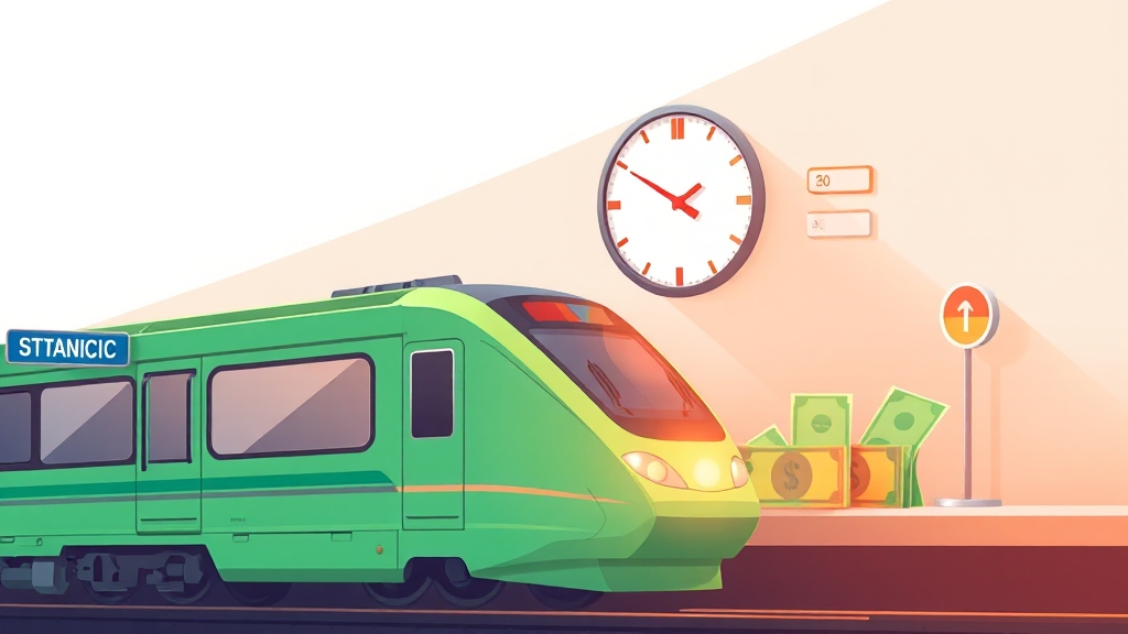 지연 보상 기준과 금액 (illustration 스타일)