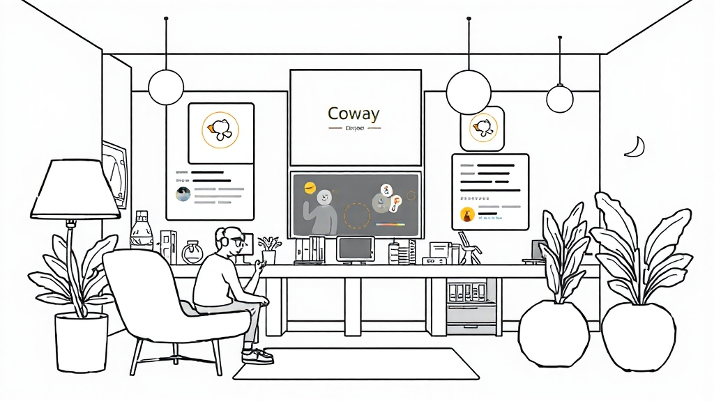 온라인 고객센터 (illustration 스타일)